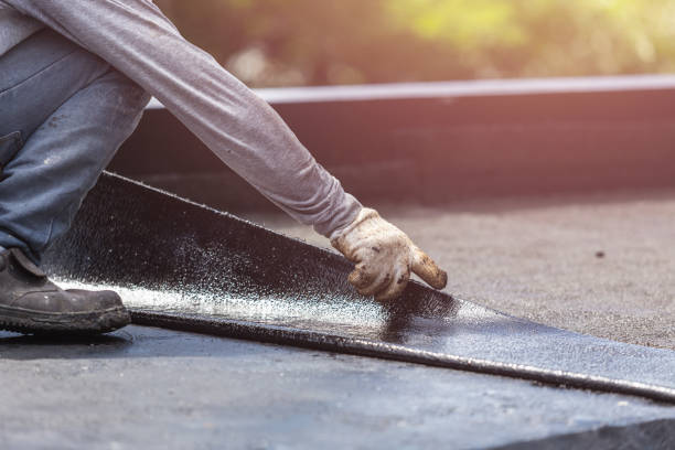 Professional Waterproofing technician working in Carbon Hill, OH